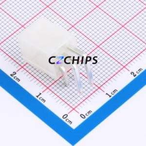 A420E1W2-2W4P12 Wire-to-Board Pin Header Bent Lead Through Hole,P=4.2mm Connector 2x2P 4.2mm Right Angle Insert Mini-Fit MX 4.2 - Product Image 2