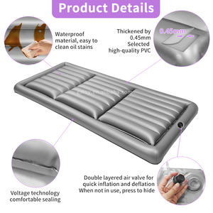 Druckentlastungs-Wasserbett zur Linderung von Dekubitus, Verdicktes PVC, Wassergefüllt, 3-in-1 Medizinisches Aufblasbares Wasserbett für Bettlägerige Patienten - Product Image 5