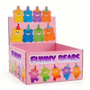 Custom Recyclable <b>Art</b> Paper Cardboard -Up Display Box for Retail Candy & Gift Shelves Matt Lamination Embossing UV Coating - Product Image 6