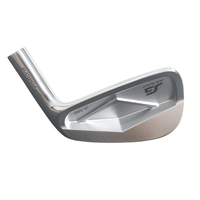 Ensemble de fers de golf en acier forgé 1020, clubs de golf de style lame usinés CNC avec poignée en caoutchouc pour l'entraînement et la pratique sur le parcours