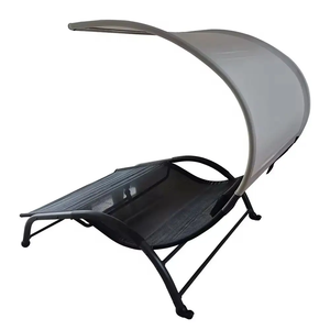 Meilleur prix pour chaise longue d'extérieur, chaise longue de piscine, lit de jour avec auvent en promotion - Product Image 3