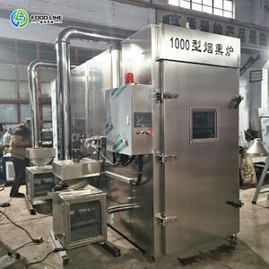 Máquina automática para ahumar pescado, horno ahumador para procesamiento comercial de atún y tilapia - Product Image 4