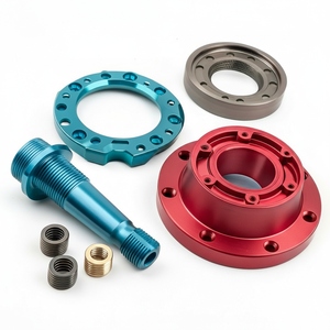 Tapas de Manillar de Motocicleta de Aluminio Anodizado CNC, Piezas de Fresado y Torneado Personalizadas para Motocicleta - Product Image 4