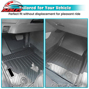 Tapis de sol 3D moulés toutes saisons pour Toyota Camry 18-24, protection robuste en TPE, ensemble complet de remplacement - Product Image 5