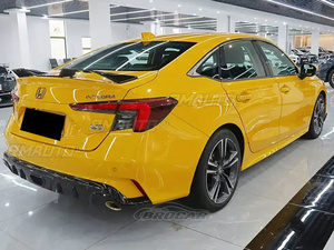 For Honda Integra Rear Spoiler 2022 2023 High Quality ABS Plastic Unpainted Gloss <b>Black</b> Rear Spoiler Trunk Boot <b>Wing</b> Spoiler - Product Image 5