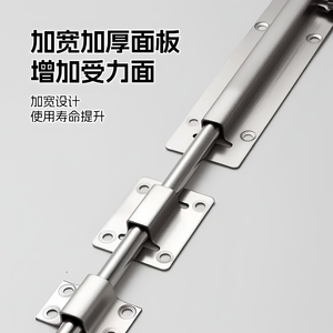 กลอนประตูแบบซ่อนอัตโนมัติ สแตนเลส รุ่นเก่า สำหรับประตูและหน้าต่าง - Product Image 4