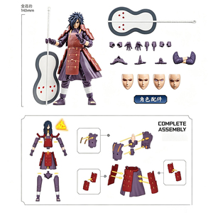 Blokeess Naruto Édition Beyond - Uchiha Madaras (Réanimations) - Modèles à assembler authentiques - Jouet de construction - Boîte mystère - Product Image 6