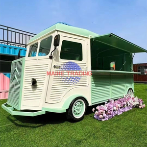 Special Transportation Mobile Stalls Ice Cream Display Mobile Food Cart - Product Image 3