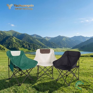 Chaise de camping pliable, portable, avec cadre en aluminium, tissu Oxford, design minimaliste, style décontracté, pour usage en extérieur et dans le jardin - Product Image 6
