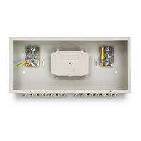 Caja de Terminación de Fibra Óptica de 24 Núcleos, de Acero Galvanizado, para Montaje en Rack, Tipo ODF de 19 Pulgadas, para Centro de Datos, Redes FTTH y Telecomunicaciones