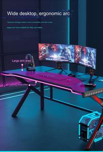 Bàn cạnh tranh điện tử thể thao phù hợp với bàn máy tính văn phòng bàn cạnh tranh hộ gia đình tích hợp bàn máy tính để bàn điện - Product Image 5