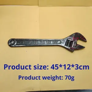 Accessoires d'Halloween de <span class=keywords><strong>45</strong></span> cm, ornements en métal, cadeaux, jouets pour enfants, stands de marché nocturne, clés à molette en plastique, épées et couteaux factices - Product Image 6