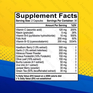 Nâng cao hỗ trợ bổ sung với táo gai và Hibiscus hỗ trợ tim mạch tuần hoàn sức khỏe - Product Image 6