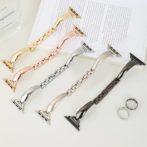 Correas de Reloj Inteligente de Lujo para Mujer, Clásicas y Elegantes, de 38, 40, 41, 42, 44, 45 y 49 mm, Universales para <span class=keywords><strong>Apple</strong></span> <span class=keywords><strong>Watch</strong></span> Series 9, 8, 7, 6 y <span class=keywords><strong>SE</strong></span>, Nueva Llegada - Product Image 6