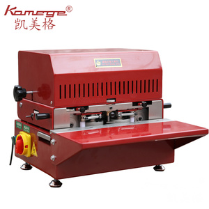 Kamege XD-162 Orizzontale Bordo In Pelle Inchiostrazione Macchina Cinghia di Spalla Della Cinghia Automatico Colorazione Macchina 220V