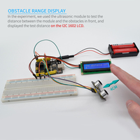 Kebestudio SR01 modul Sensor ultrasonik V2, mainan mobil pintar untuk Arduino untuk Microbit