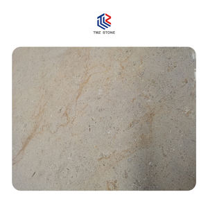 TMZ Carrelage de sol en pierre calcaire de haute qualité personnalisé allemand ligne rouge moderne poli et aiguisé Villa décoration extérieure de la maison chaude - Product Image 1