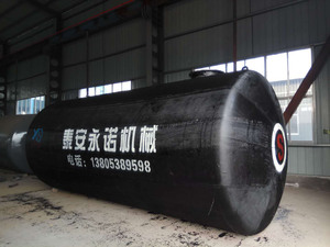 Tanque subterráneo de almacenamiento de aceite de doble capa 30000L de la mejor venta para petróleo - Product Image 2