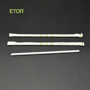 Pailles filtrantes biodégradables pour infusions de thé, personnalisables avec logo, emballées en papier, tubes Bitong écologiques, infuseurs à herbes, pipettes - Product Image 3