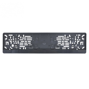 กรอบป้ายทะเบียนพลาสติกมาตรฐานยุโรปขายดี, กรอบป้ายทะเบียนรถยนต์ - Product Image 1