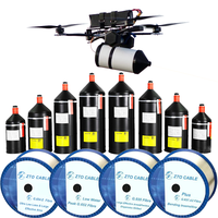 Fibra Óptica Desnuda YOFC Hengtong Fiberhome G657A2 de 50.4km/60.4km para Drones FPV, 100,000km en Stock, Inensible a la Flexión