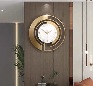 Reloj de Pared Moderno Nórdico de 45cm, Directo de Fábrica, para Sala de Estar o Restaurante, con Agujas, de Lujo, Envío Directo - Product Image 2