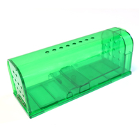 Piège à souris et rats réutilisable en ABS, durable, écologique, étanche, pour capture vivante, usage intérieur/extérieur