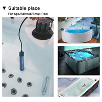 Nouveau Produit cellule d'électrolyseur de piscine au sel Générateur électronique de chlore Système de chlore d'eau salée pour piscines hors sol