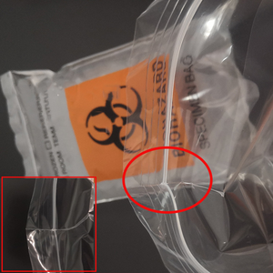 عرض ترويجي بسعر الجملة ، 3 حواجز ، أكياس من البلاستيك النقي المطبوع ، صديقة للبيئة للاستخدام في المختبر - Product Image 5