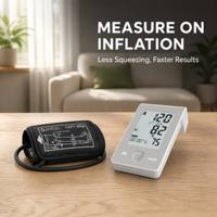 Tonometer Monitor Tekanan Darah Lengan Atas Dengan Deteksi Detak Jantung Tidak Teratur Layar Besar Tipe C Daya untuk Grosir