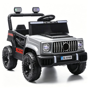 Auto Eléctrico Infantil de Cuatro Ruedas con Control Remoto, de Plástico ABS, para Niños y Niñas de 2 a 4 Años, Todoterreno - Product Image 4