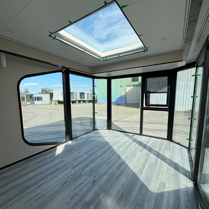 Maison préfabriquée moderne de luxe, cabine capsule spatiale pratique, hébergement mobile, conteneur touristique, salle de bain en aluminium, hôtel - Product Image 2