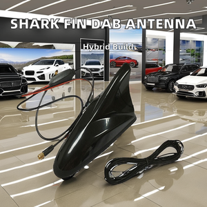 토요타 DAB 차량용 루프 샤크핀 안테나 AM/FM <span class=keywords><strong>GPS</strong></span> 30옴 네비게이션 시스템 콘텍 BGLD-190 하이브리드 3m 케이블 - Product Image 3