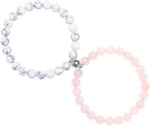 Magnetic Couple <strong>Bracelet</strong> Set for Women Men Girl <strong>Bestfriend</strong> Mutual Attraction Beaded <strong>Bracelet</strong> Set Magnet <strong>Bracelet</strong> for Couples Gif - Product Image 3