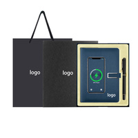 Carnet en Cuir Housse de Planificateur D'Affaires Intelligent avec Stylo, Coffret Cadeau, 1 Pièce, Personnalisé, Vente Directe Usine