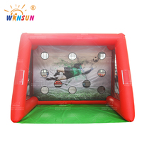 Juego Deportivo Inflable Comercial WINSUN, Juegos Interactivos, Juego de Fútbol Inflable para Niños