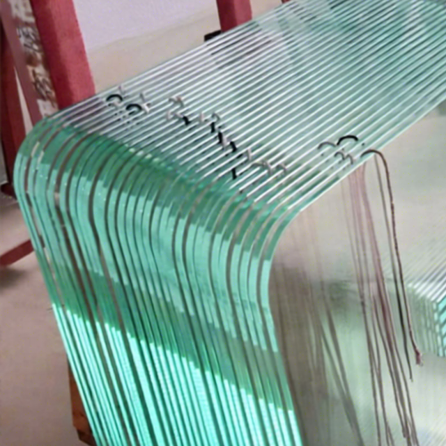 Custom 4mm 5mm 6mm 8mm 10mm 12mm 15mm 19mm Tempered Glass Toughened Safety Architectural Construction Industrial Building Glass
