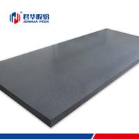 Bande préimprégnée en fibre de carbone continue, feuille composite PEEK, plaque PEEK, forme de stock pour l'industrie aérospatiale et médicale
