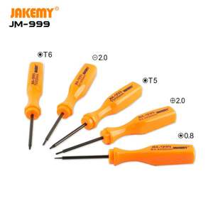สำหรับ jakemy <span class=keywords><strong>999</strong></span>มินิสล็อตไขควง Torx ห้าเหลี่ยมขายส่งสำหรับบ้านซ่อมโทรศัพท์ DIY แล็ปท็อปเกมแพดสกรู - Product Image 1