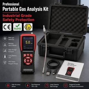 Detector de Gas Sulfuroso H2S Portátil EA700, Tipo de Succión con Bomba, Intrínsecamente Seguro para Espacios Confinados - Product Image 6
