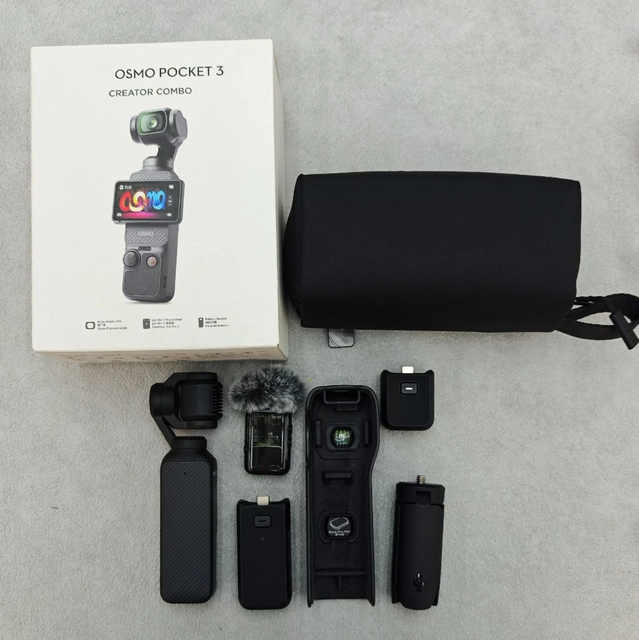 95% New Used Osmo Pocket 3 Cheap 4K Video 3-Axis Gimbal Mechanical Stabilization Face Object Tracking Handheld Vlogging Camera