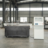 Máquina de corte digital automática CNC de mesa plana para láminas de espuma EPE y EVA con cuchilla vibratoria digital CNC