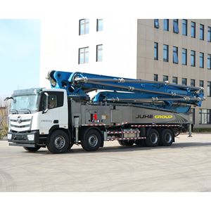 Camion pompe à béton de petite taille de marque JUHE, 17m, 25m, 30m, châssis HOWO, camion monté sur camion, mini pompe à béton à flèche - Product Image 5