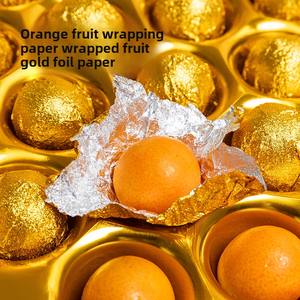 Bolas de sésamo negro Chocolate pequeño verde mandarín arroz glutinoso huevo envoltura de dulces lámina de hojalata dorada lámina de Metal colorida - Product Image 4