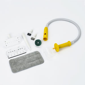 Fregona a vapor de alta presión <span class=keywords><strong>HD206</strong></span> sin soporte de 1500W multiusos con 9 accesorios Sistema de limpieza a vapor multiusos - Product Image 3