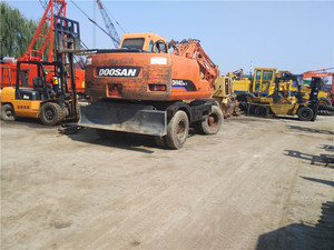 Excavatrice sur pneus DOOSAN DH140W-7 14 tonnes, DH140W-7 DOOSAN d'occasion, DH150, DH140, DX140W-7, DX60W, excavatrice sur pneus Dh140w - Product Image 5