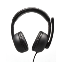 Casque filaire supra-auriculaire ajustable Aesonic avec grands coussinets doux, suppression du bruit, étanchéité IPX-7, transducteur hybride, APT-X