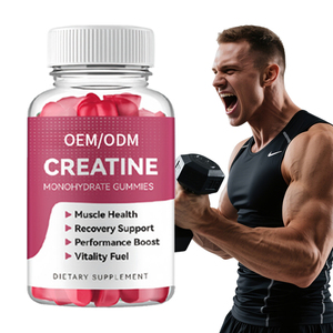Gomitas de Creatina Monohidrato OEM 5g, Marca Privada, Suplemento Vegano para el Desarrollo Muscular, Forma y Sabor Personalizados, Fabricante Mayorista - Product Image 1