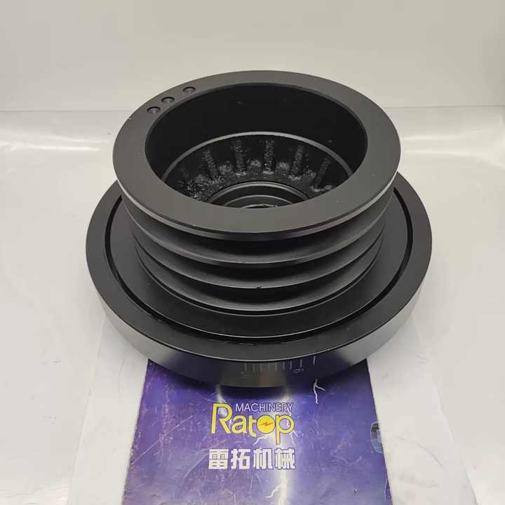 Durable Crankshaft Pulley for VOLVO 6BG1 ZAX200 EX200-5