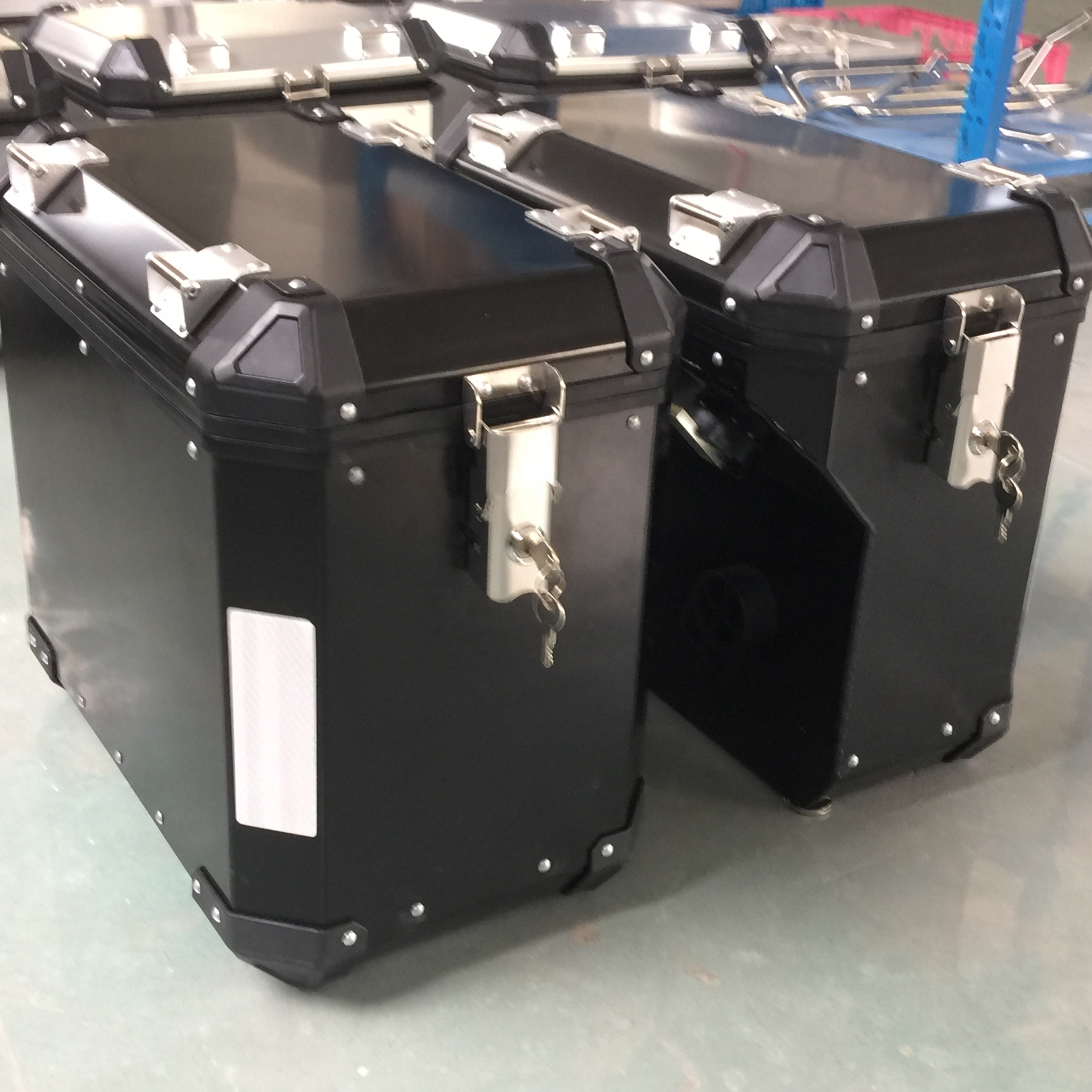 43L серебристый или черный алюминиевый боковой корпус для мотоцикла KTM 790 ADV 1190 ADV